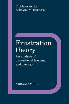 Frustration Theory - Amsel, Abram (University of Texas, Austin)