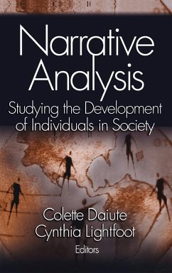 Narrative Analysis - Daiute, Colette; Lightfoot, Cynthia