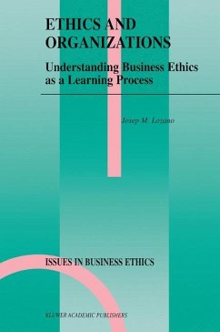 Ethics and Organizations - Lozano, Josep M.