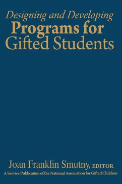 Designing and Developing Programs for Gifted Students - Spreyer, Leon F.