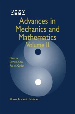 Advances in Mechanics and Mathematics - Yang Gao, David / Ogden, R.W. (Hgg.)