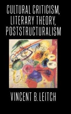 Cover Cultural Criticism, Literary Theory, Poststructuralism