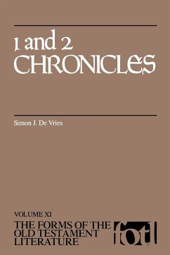 1 and 2 Chronicles - De Vries, Simon John