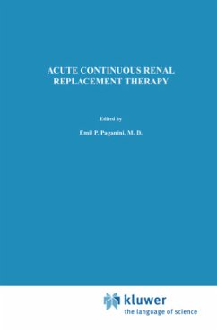 Acute Continuous Renal Replacement Therapy - Paganini, Emil P. (Hrsg.)