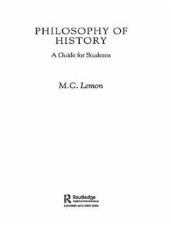 Philosophy of History - Lemon, M C