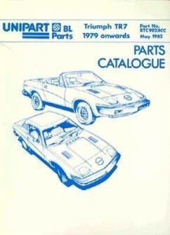 The Triumph Tr7 Parts Catalogue: 1979-1981 - British Leyland Motors