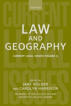 Law and Geography - Holder, Jane / Harrison, Carolyn (eds.)