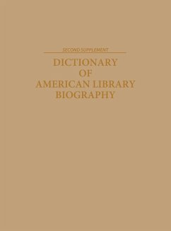 Dictionary of American Library Biography