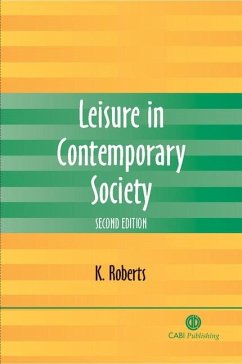 Cover Leisure in Contemporary Society