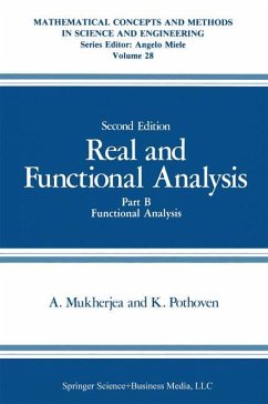 Real and Functional Analysis - Mukherjea, Arunava / Pothoven, K. (Hgg.)