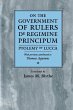 On the Government of Rulers de Regimine... - Bild 1