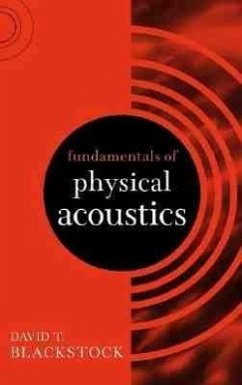 Fundamentals of Physical Acoustics - Blackstock, David T