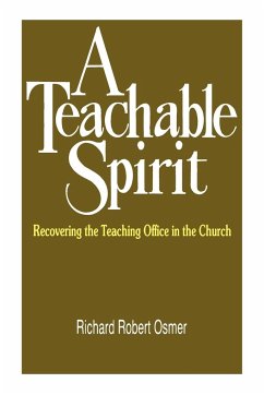 A Teachable Spirit - Osmer
