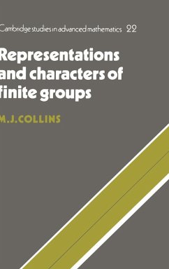 Representations and Characters of Finite Groups - Collins, Michael J.; Collins, M. J.