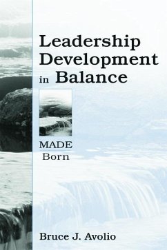 Leadership Development in Balance - Avolio, Bruce J