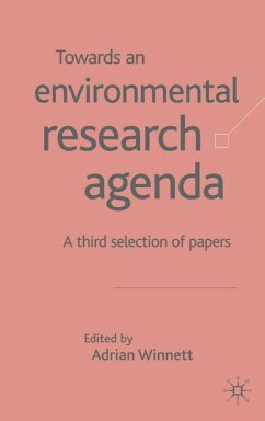 Towards an Environment Research Agenda - Winnett, Adrian