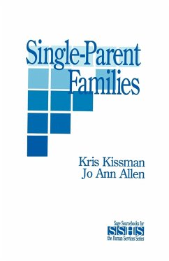 Single Parent Families - Kissman, Kris; Allen, Jo Ann