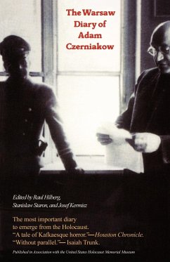 The Warsaw Diary of Adam Czerniakow