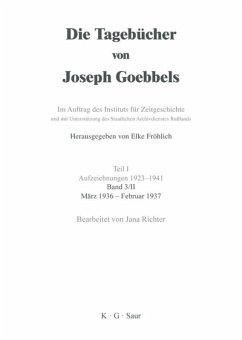 März 1936 - Februar 1937 - Goebbels, Joseph