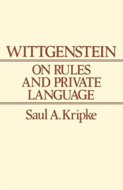 Wittgenstein on Rules and Private Language - Kripke, Saul A.