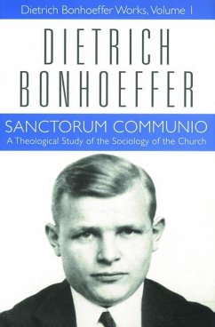 Sanctorum Communio - Bonhoeffer, Dietrich; Green, Clifford J