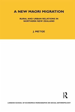 A New Maori Migration - Metge, Joan