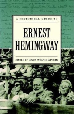 Cover A Historical Guide to Ernest Hemingway