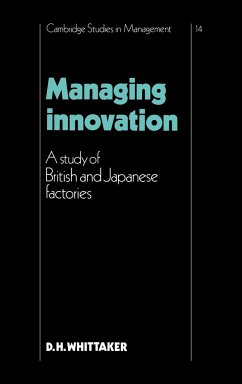 Managing Innovation - Whittaker, D. Hugh