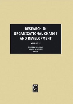 Research in Organizational Change and Development - Pasmore, William A. / Woodman, Richard W. (eds.)