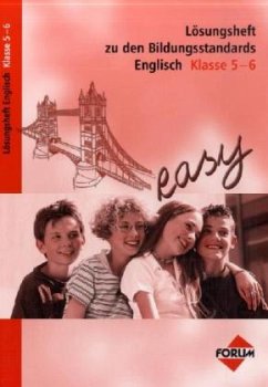 Cover Klasse 5-6 / Lösungsheft zu den Bildungsstandards Englisch