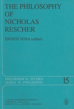 The Philosophy of Nicholas Rescher - Sosa, E. (Hrsg.)