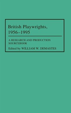 British Playwrights, 1956-1995