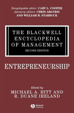 The Blackwell Encyclopedia of Management, Entrepreneurship - Hitt, Michael