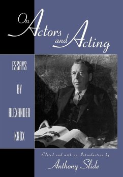 On Actors and Acting - Slide, Anthony