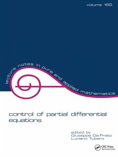 Control of Partial Differential Equations - Da Prato, Giuseppe; Da Prato, Da Prato; Tubaro, L.