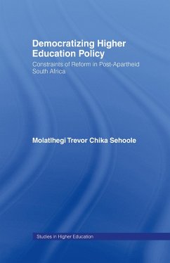 Democratizing Higher Education Policy - Sehoole, M T