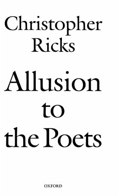 Cover Allusion to the Poets