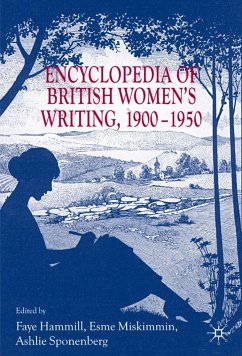 Encyclopedia of British Women's Writing 1900-1950 - Sponenberg, Ashlie