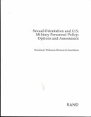 Sexual Orientation and U.S. Military Personnel Policy