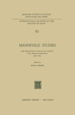 Mandeville Studies - Primer, I. (Hrsg.)