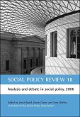 Social Policy Review 18: Analysis and Debate in Social Policy, 2006