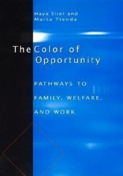 The Color of Opportunity: Pathways to Family, Welfare, and Work - Stier, Haya; Tienda, Marta