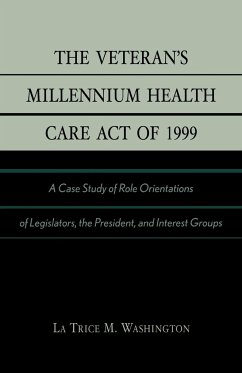 The Veteran's Millennium Health Care Act of 1999 - Washington, La Trice M.