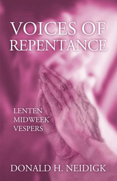 VOICES OF REPENTANCE - Neidijk, Donald