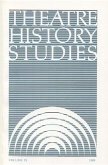 Theatre History Studies 1989, Vol. 9