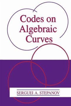 Codes on Algebraic Curves - Stepanov, Serguei A.