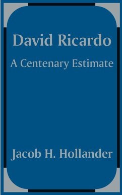 David Ricardo - Hollander, Jacob H.