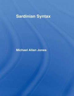 Sardinian Syntax - Jones, Michael