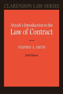 Atiyah's Introduction to the Law of Contract 6/e - Smith, Stephen A.; Atiyah, P. S.