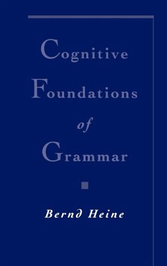 Cover Cognitive Foundations of Grammar